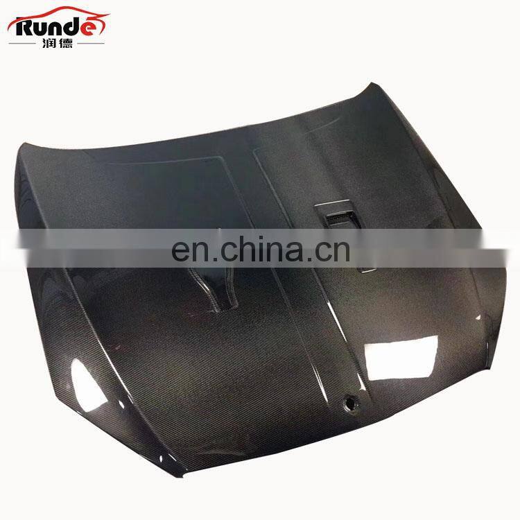 RUNDE Brilliant Quality Mansy Style Carbon Fiber Bonnet Engine Hood For Mercedes-Benz W222