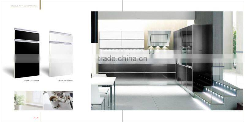 Environment-friendly artificial stone kitchen design( CDY-S302)