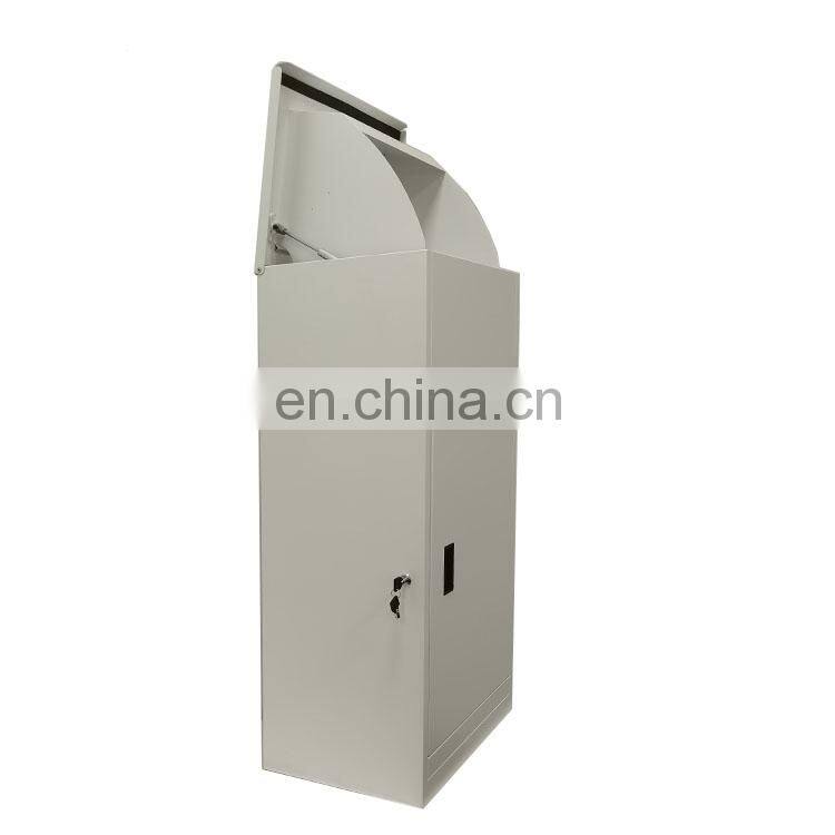 Home Large Package Waterproof Outside Metal Steel Letter Mail Mailbox Post Wall Mount Outdoor Smart Parcel Delivery Drop Box