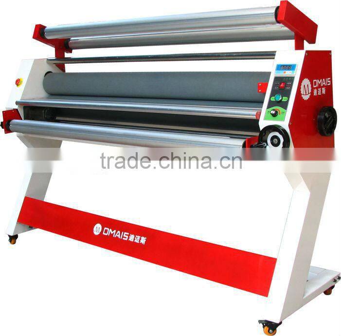 Automatic hot roll laminator 1600mm, TJ-GWZ1600R for Roll Printings,Glass,wood,PVC board,etc