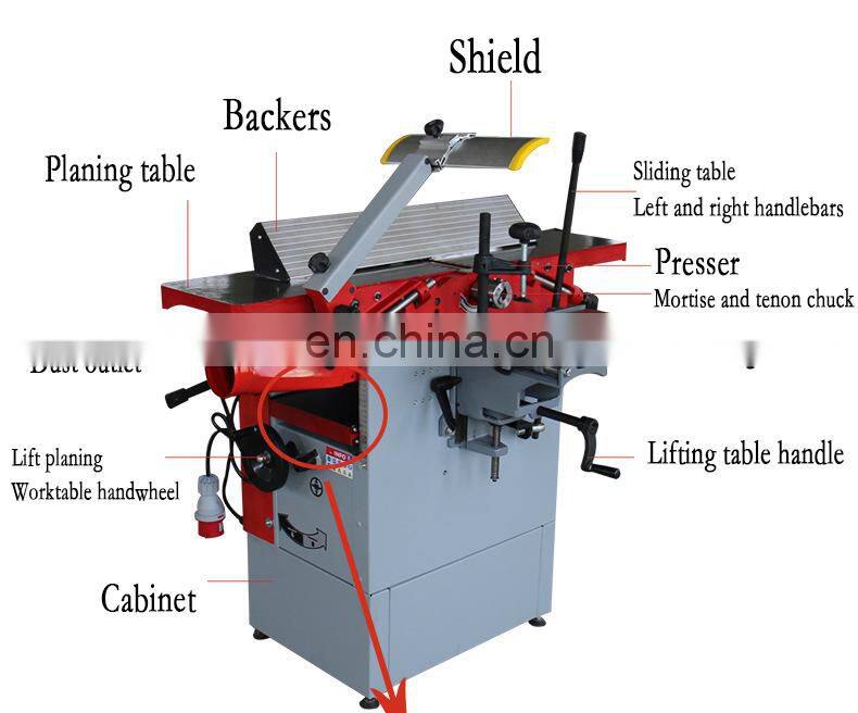 LIVTER 12 inch thickness planer jointer machine multifunctional jointer planer combination