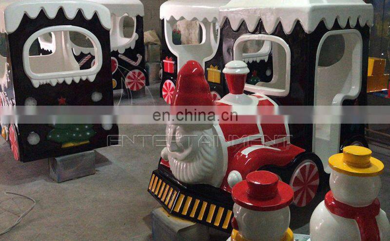 Amusement Park Kids Attractions Rides 14 person Christmas train