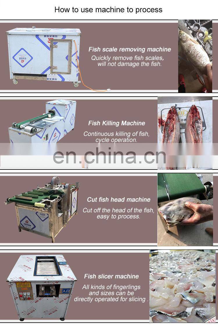 industry processing machinery fish processing plant salmon fish heads cutting machine