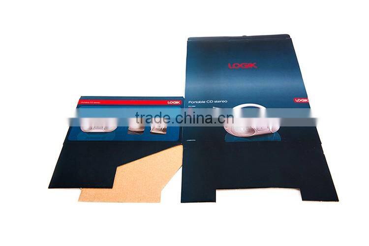 Recycled Cardboard Folding Brown Kraft Paper whiteboard box for packing