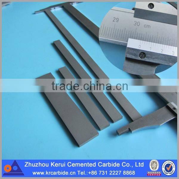 K10 tungsten carbide square blank sintered carbide bar with 300mm length