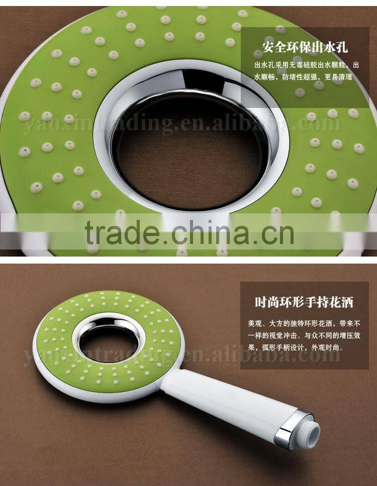 Bath shower faucets, rain shower head set, cheap but good quality shower head set