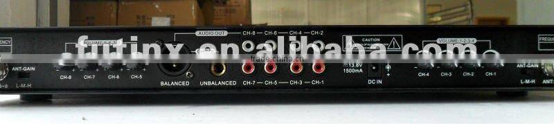 OK-8 UHF wireless conference system(8*32channels)