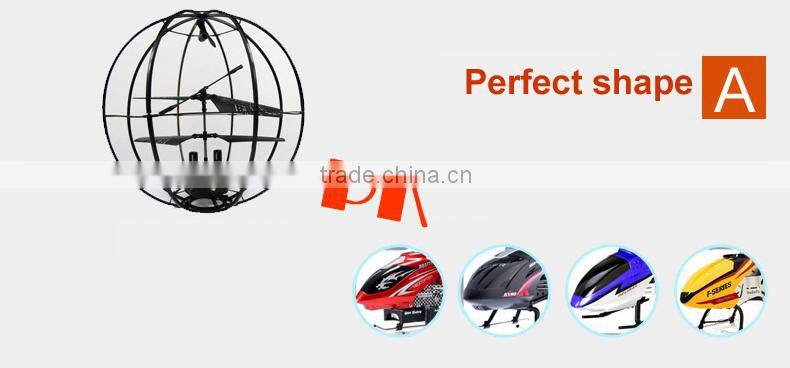 China Manufacture 3 Channel RC Flying Ball with gyroscope, Infrared transmitter, Flying Football, RC Soccer UFO