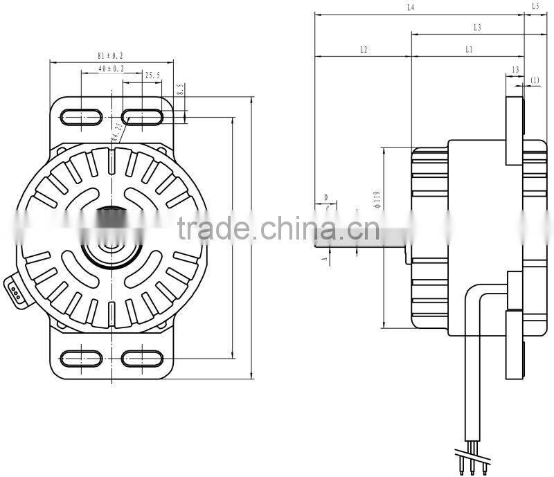 2014 Asynchronous Air Conditioner geared motor