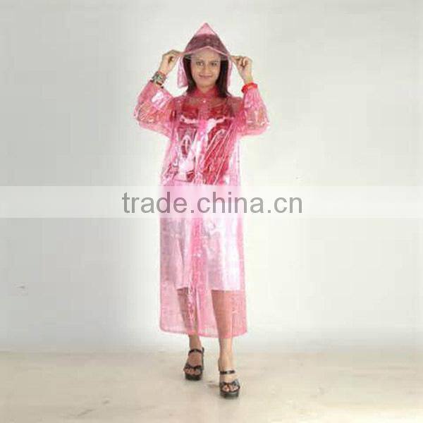 Emergency Cheap Foldable Disposable Light Raincoat