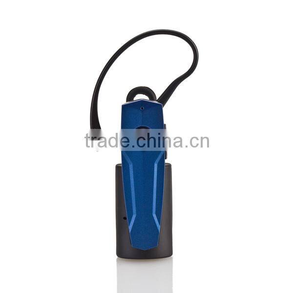 Wireless phone headset, car bluetooth headset with holder and charging dock