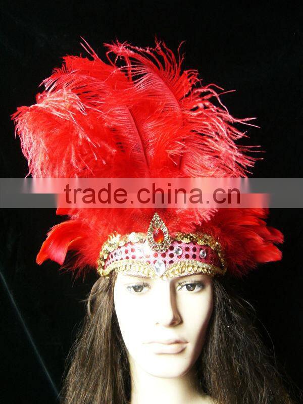 Party Accessory / Party Red Headband Headdress