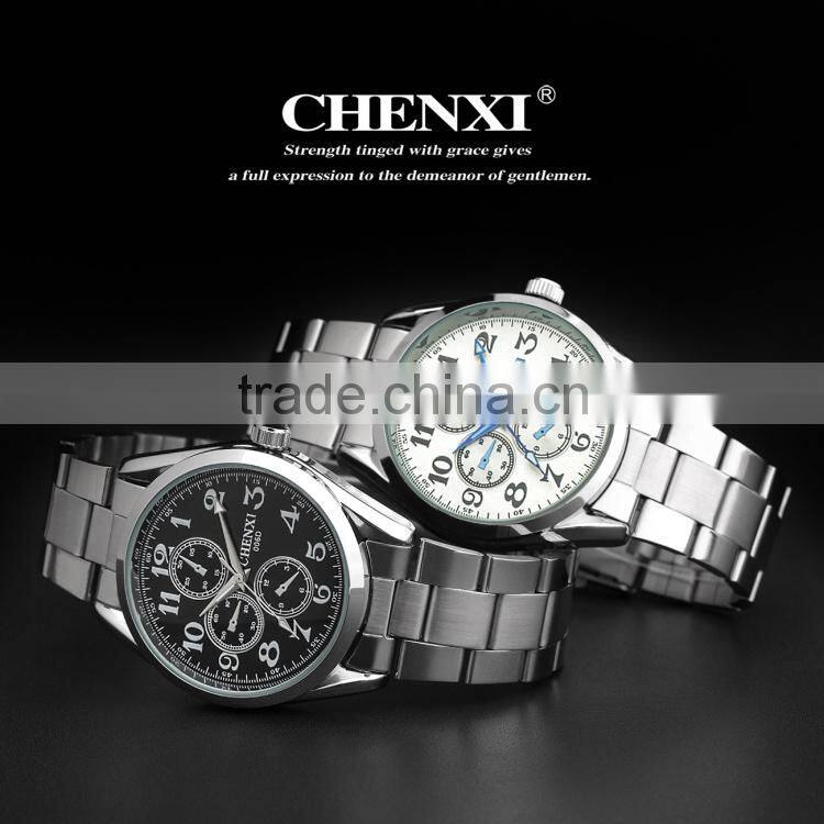 NEW - MEN Fashion Quartz Stainless steel wrist watch sports men ,best price watch 006DMS
