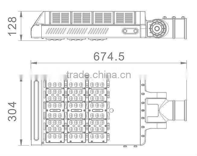 cheap price high quality led street light housing 90w