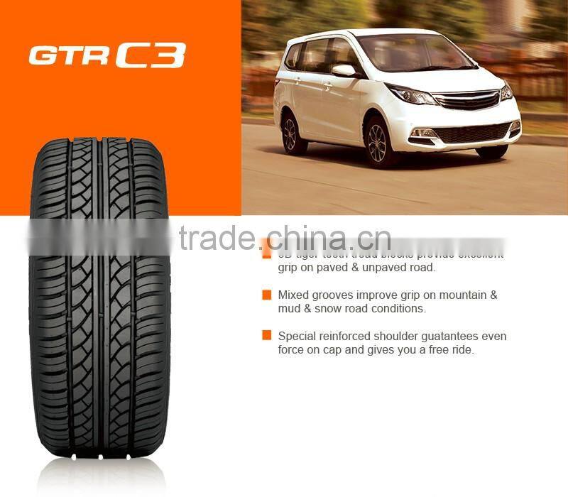 Hot selling product GTR C3 14 inch light truck tire with on time delivery