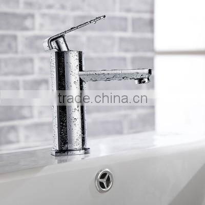 Boutique Single Hole Mounted Waterfall Brass Bathroom Taps