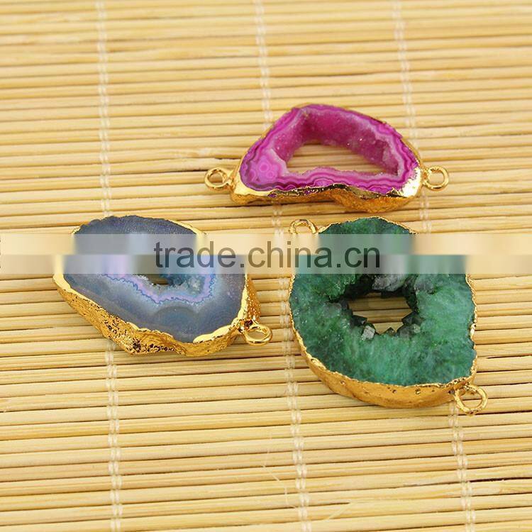 JF8597 Wholesale crystal pave freeform faceted blue labradorite beads