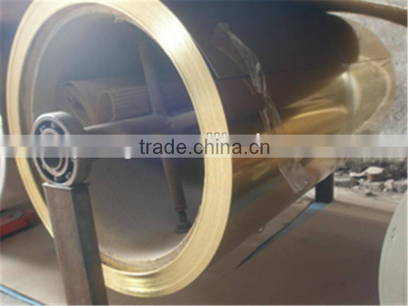 Plastic film coated aluminium sheet