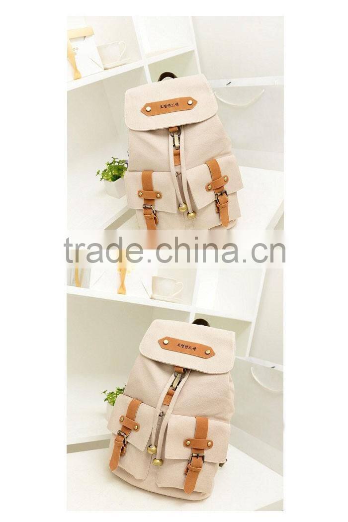 Hotsale Hot Promotion 2016 Women's Vintage Canvas Satchel Backpack Rucksack Shoulder School Bags For Teenagers Girls Backpacks