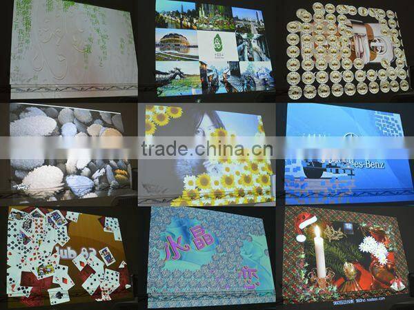 Interactive floor/Wall system, interactive floor projection for advertising, event and wedding decoration