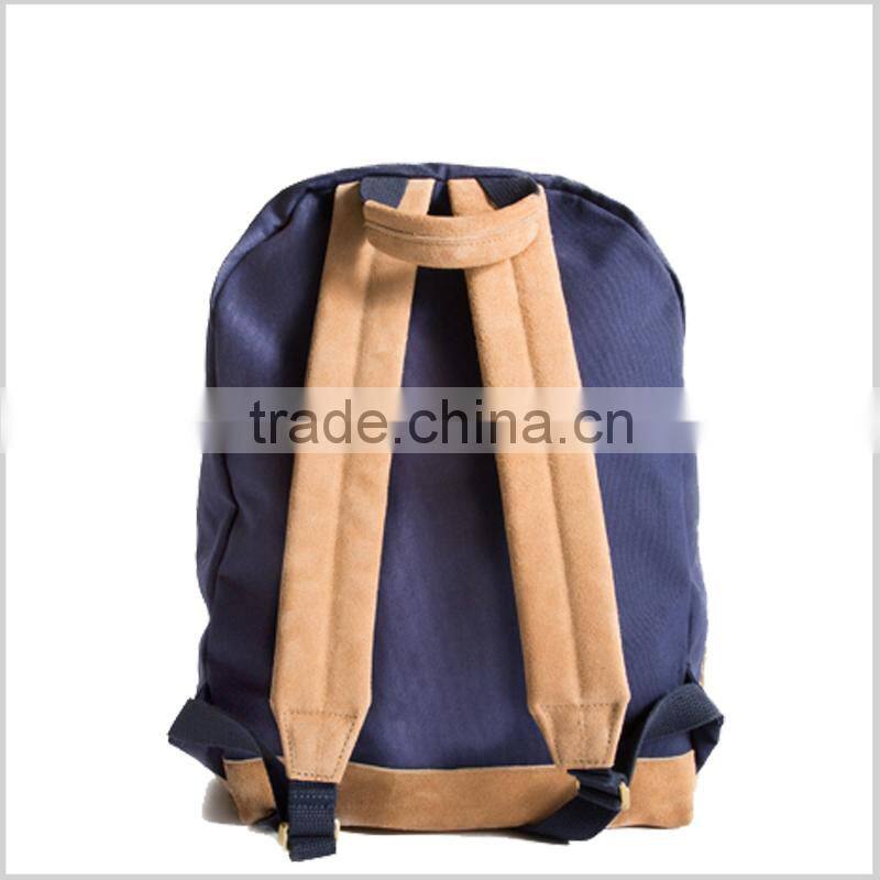 high quality cheap canvas backpack/wholesale backpack/canvas school backpack