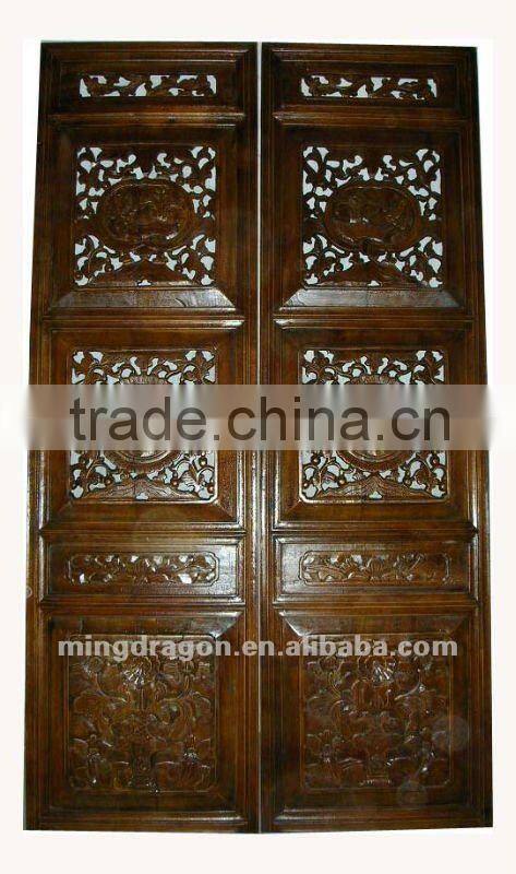 chinese antique furniture pine wood Window