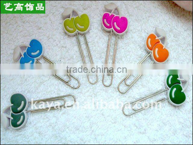 Cute design promotional gift paper clip bookmark