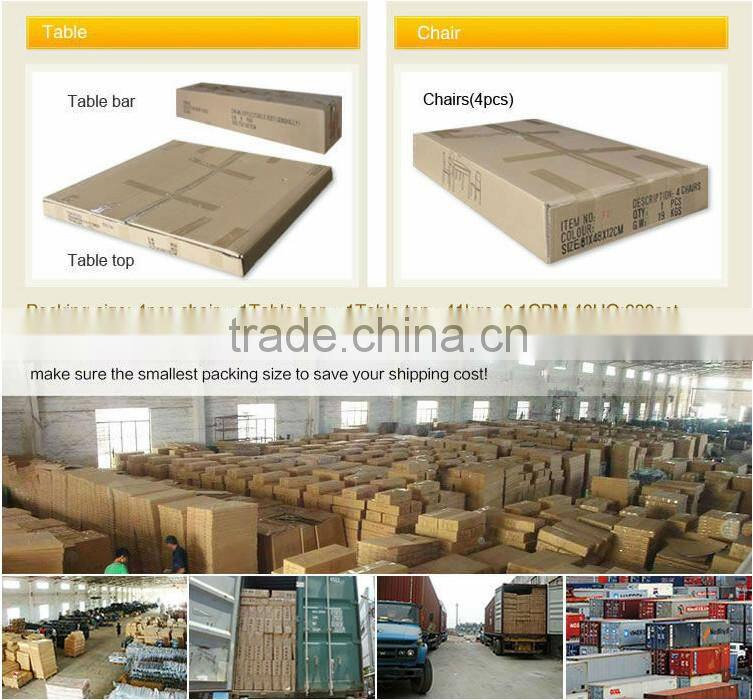 B2031modern home furniture indoor dining table and chairs