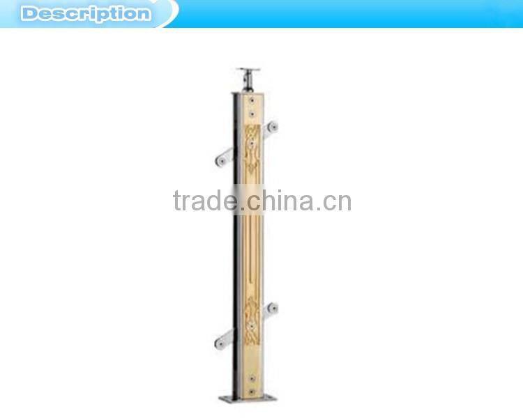 Fashionable stainless steel balcony railing