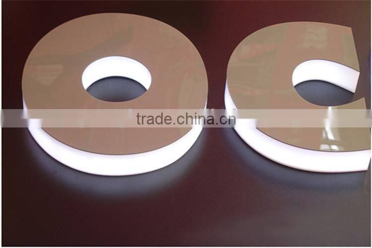 Wholesale high brightness acrylic led letter sign