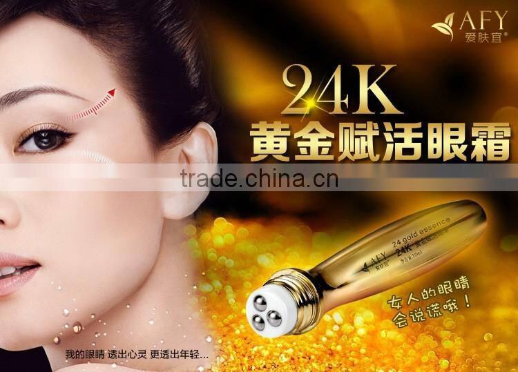 Afy Brand 24k Gold Essence Under Eye Dark Circle Cream Eye Cream Applicator