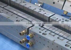 Made in China WPC Extrusion Mould for PVC Profile with Mould testing Line