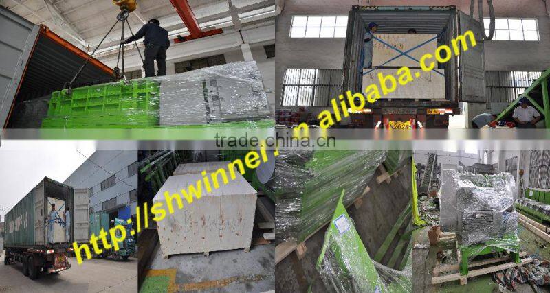 Hot Sale two axis in Recycling Washing Line Chipper Shredder Machine Old Tire