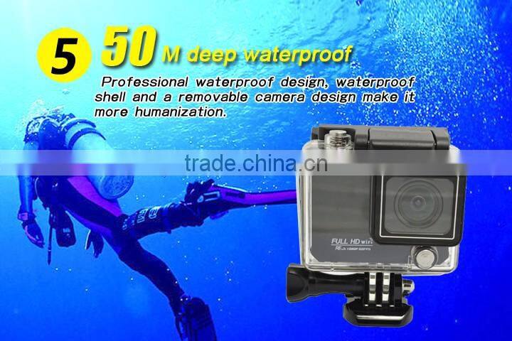 Full HD Mini Waterproof WiFi 1080p 2K Sport Action Camera Digital DV Video Camcorder