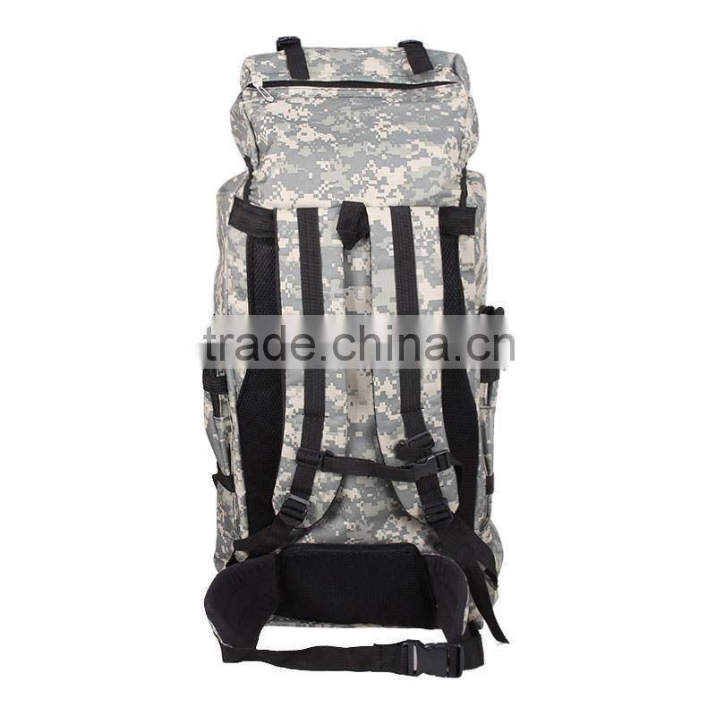Outdoor large waterproof sport camouflage backpacks tactical
