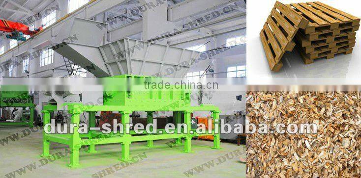 waste wood chip crusher equipment in wood recycling line