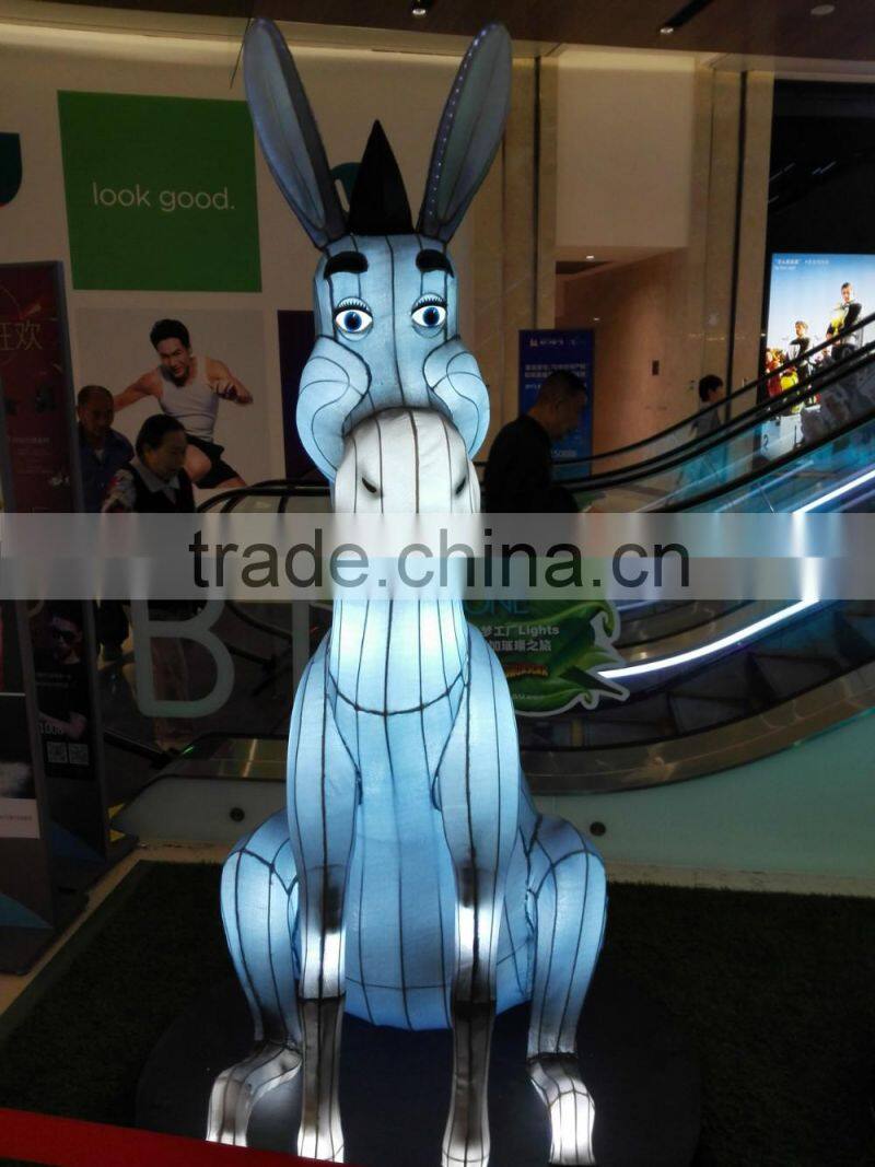 indoor decoration donkey lantern
