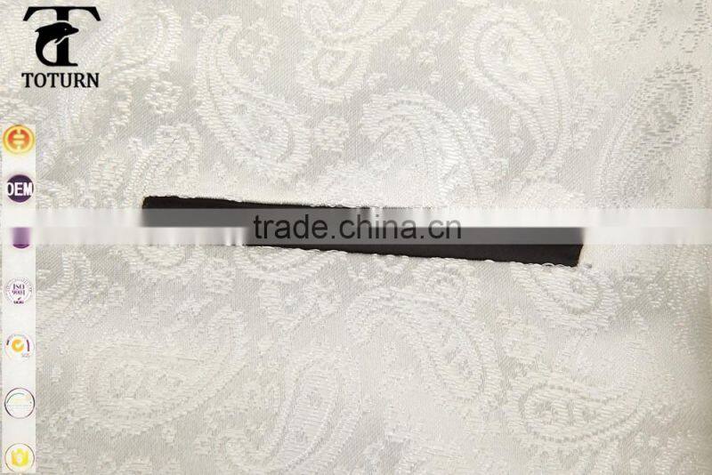 New Style Hot Sale Fancy Direct Manufacturer Made to Measure Formal Wear white Two Pieces Rayon Coat Pant Men Suit for wedding