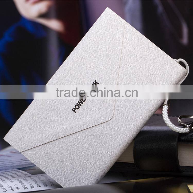 Promotional new wallet slim power bank 6000mah with ce