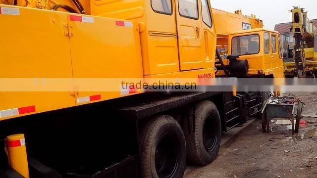 japan produced used kato hydraulic truck crane 25t hot selling