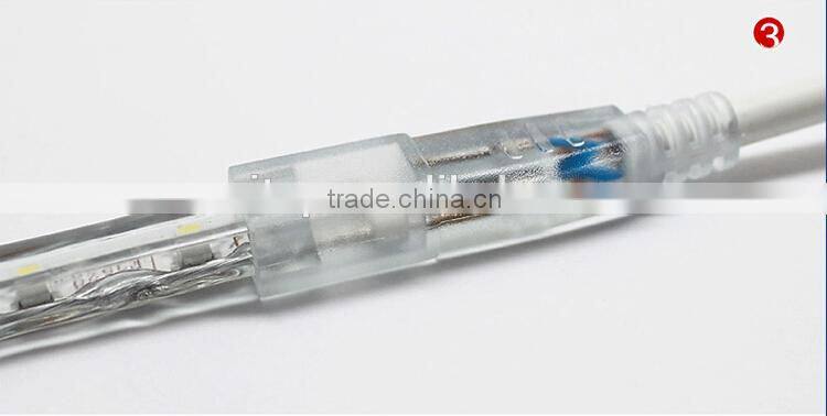 VT 220V AC LED Strip Light 100M golden yellow SMD 5630 60LED/M Waterproof IP68LED Stripe 100M/Roll High Quality customization