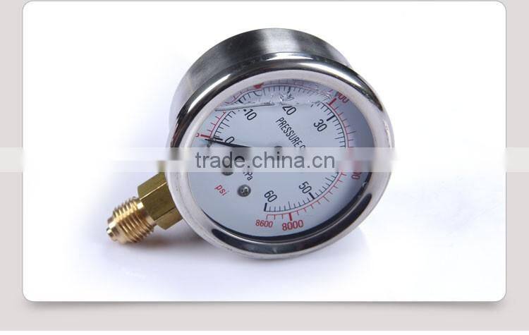 ningbo sales low pressure gauge for gas differential pressure gauge
