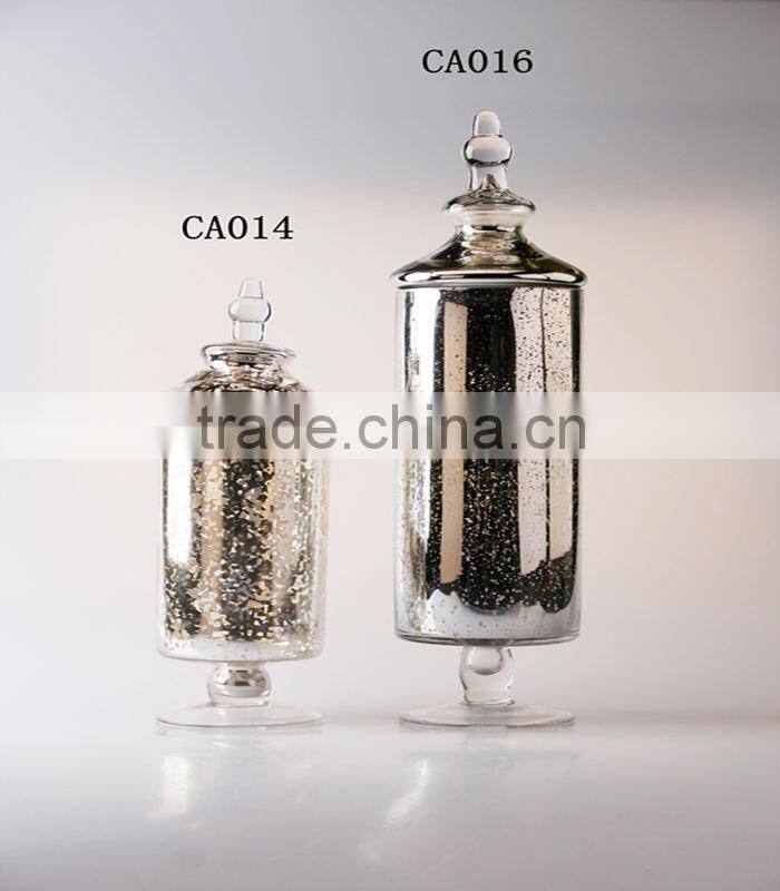 15" Classic clear Fuit Plate purple Glass