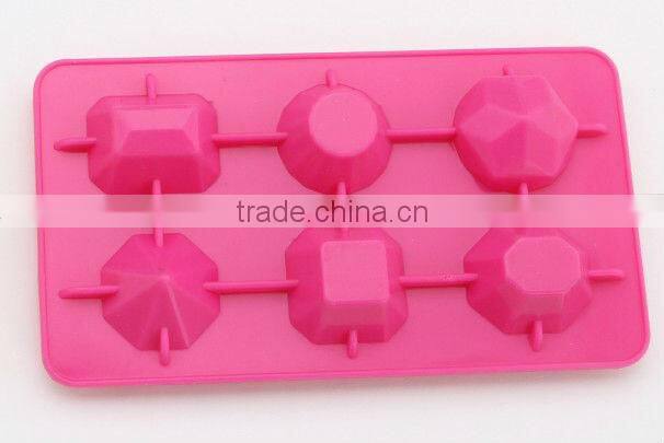 Different shapes Silicone Cake Ice Cube Tray Silicone cake tools