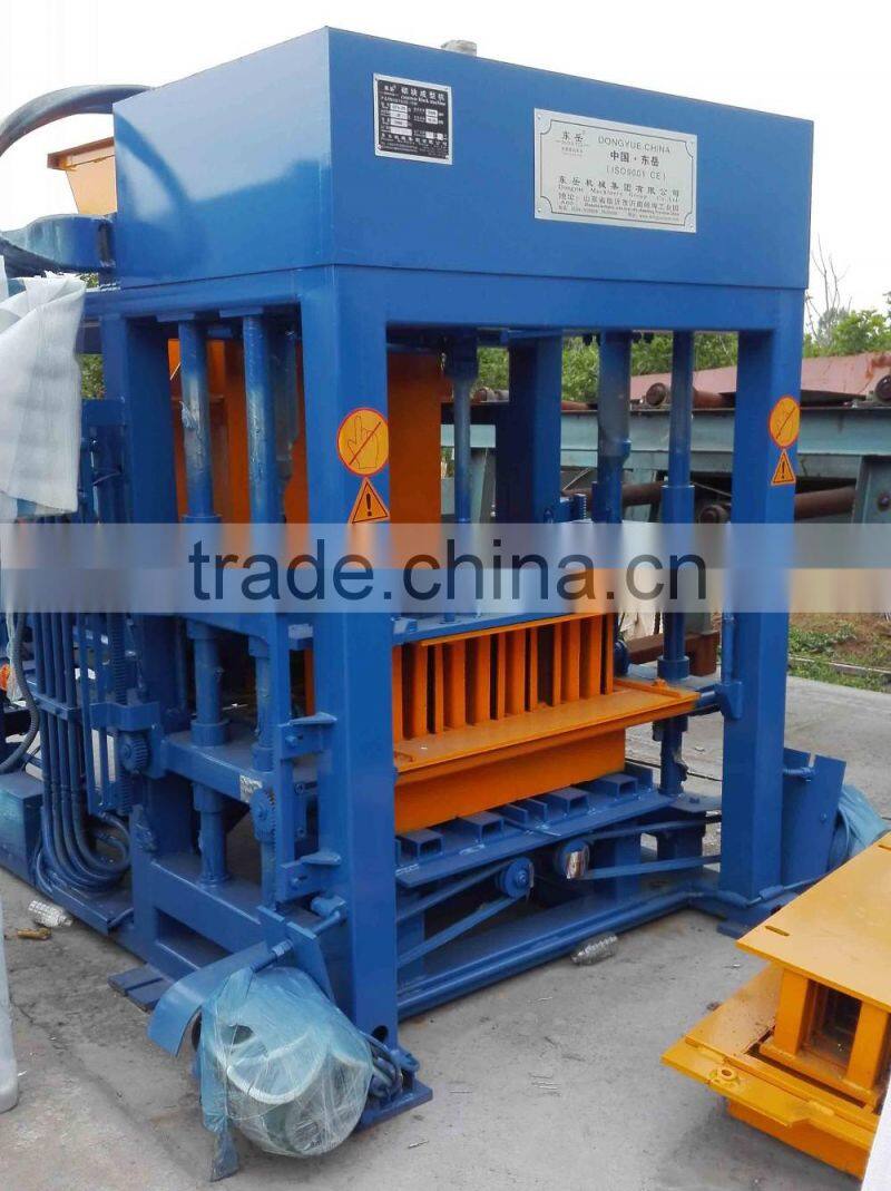 Low investment QT4-18 fully automatic hydraulic paver block machine
