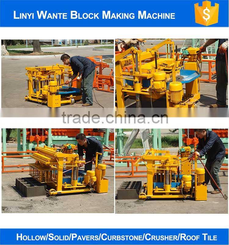 QT40-3 mini egg laying concrete block machine price