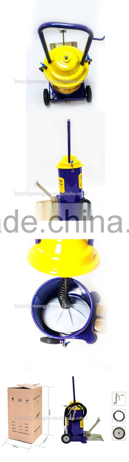 12L AAP foot operated grease pump With Wheels, Hardware Tools For Vehicle Maintaiance