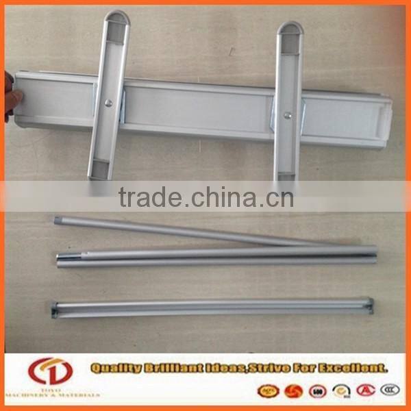 2015 high quality silver wide screen roll up banner