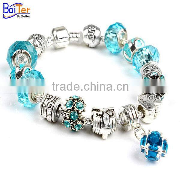 Hot Sale Gold Bracelet Jewelry Design For Girls 925 Sterling Silver Adjustable Diamond Bracelet 2015 For Girls