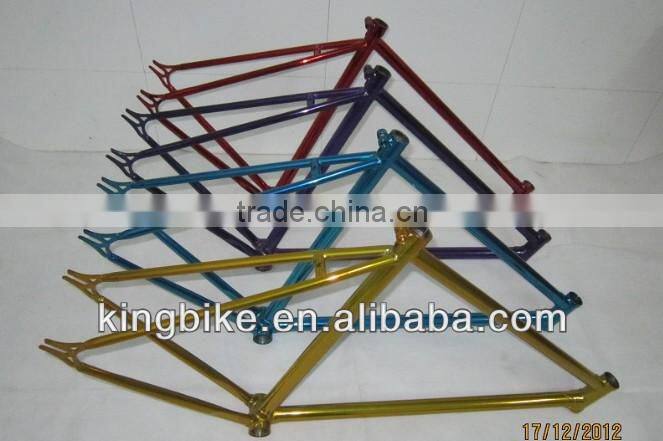 bicycle for 700c fixed gear bike frame and fork groups